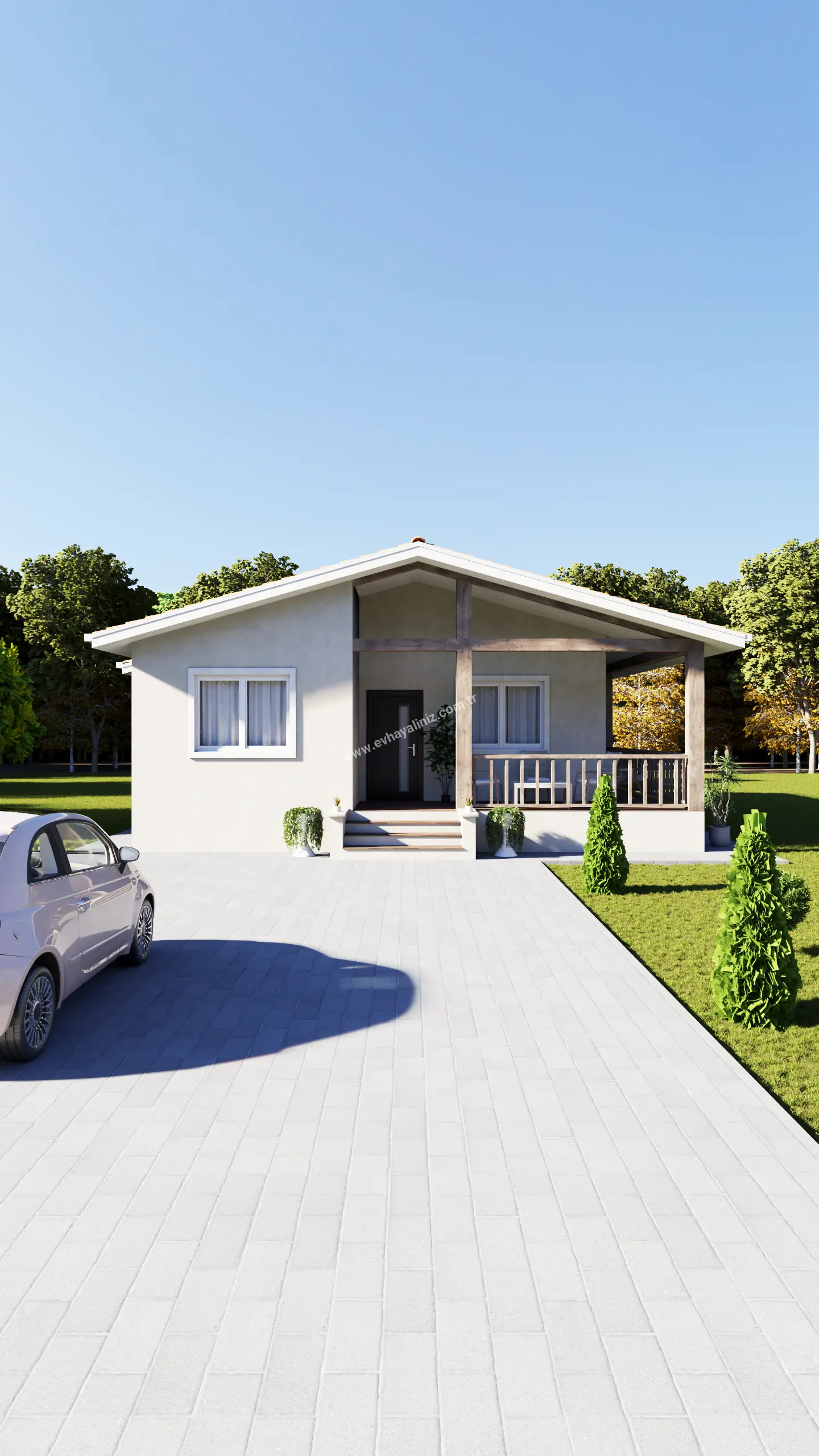 3+1 Müstakil Ev Planları